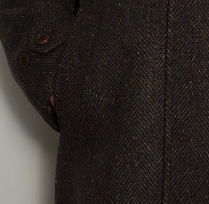 CONNEMARA Tweed Overcoat Bracken