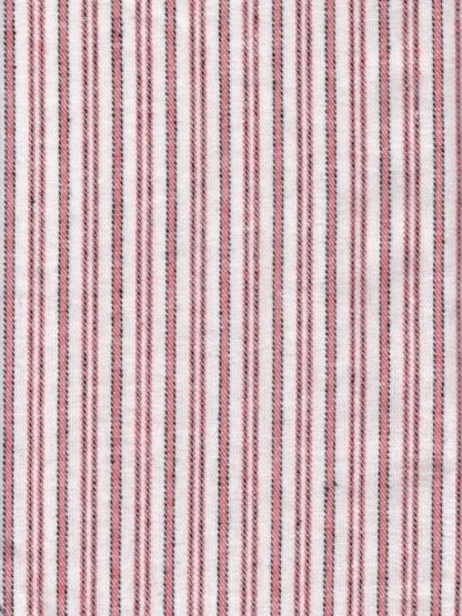 Gleneske Traditional Stripe Nightshirt Cranberry 20002