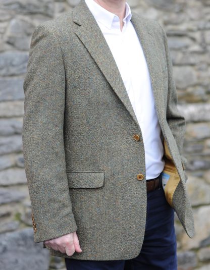 Kerry Herringbone Weave Tweed Jacket