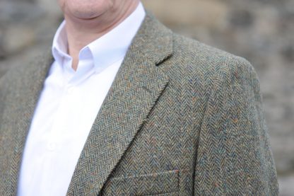Kerry Herringbone Weave Tweed Jacket Detail 2019 1575