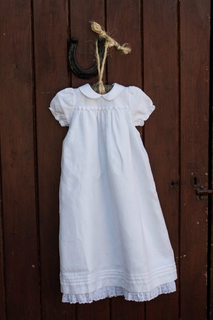 Pearls and Rosebuds Christening Gown