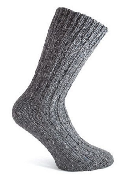 Donegal Tweed Sock Grey