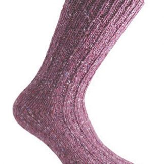 Donegal Tweed Sock Plum