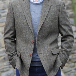 Burren Herringbone Irish Tweed Jacket
