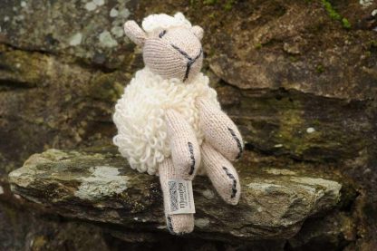 Handknit Sean the Sheep