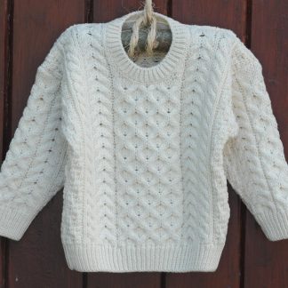 Wee Classic Childs Aran Sweater