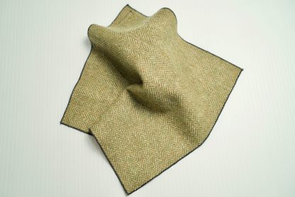 Donegal Tweed Pocket Square Apple Oatmeal