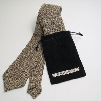 Donegal Tweed Pocket Square Tie Oakwood