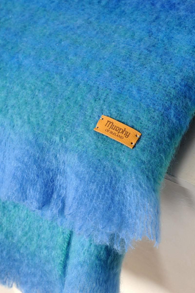 Luxurious Mohair Throw - Bantry Bay
