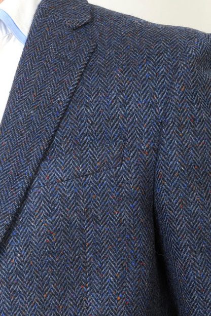 Dingle Herringbone Handwoven Tweed Jacket