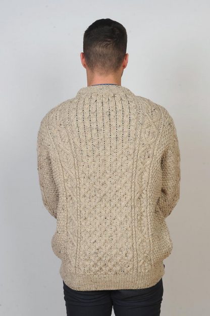 Dubliner Aran Sweater Oatmeal Fleck