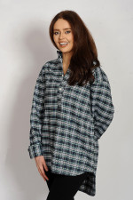 Gleneske Women's Irish Grandfather Shirt Dress Gordon