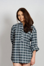 Gleneske Women’s Irish Grandfather Shirt Dress Gordon