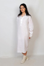 Celtic Knot Ladies Linen Nightshirt