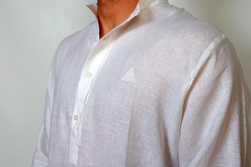 Celtic Knot Linen Nightshirt