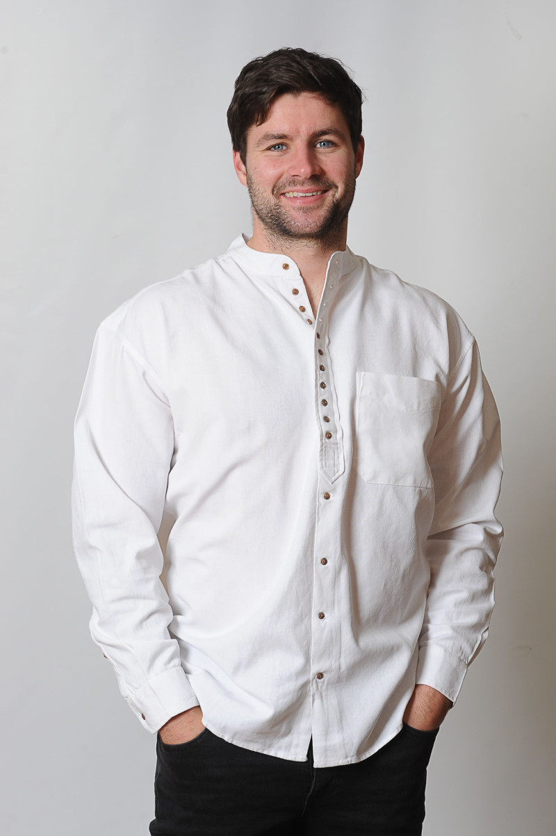 Claddagh Grandfather Shirt White