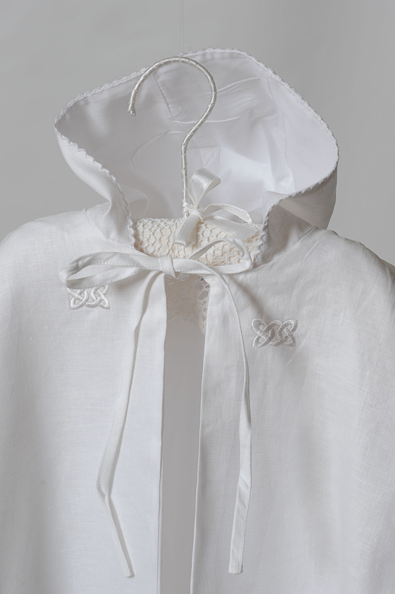 Irish Linen Kinsale Cloak Celtic Knot