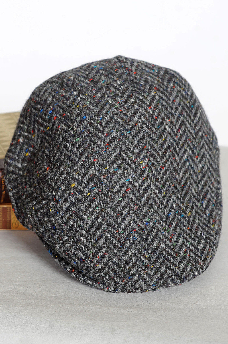 Brad Pitt Style Cap Ghostly Grey