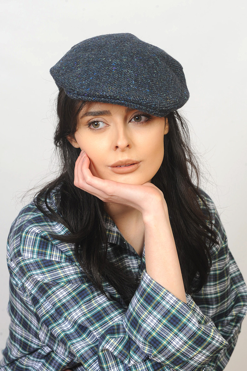 Women’s Brad Pitt Style Cap Deep Atlantic