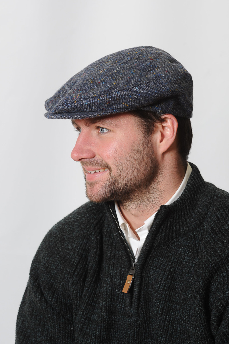 Sunday Cap Speckled Blue