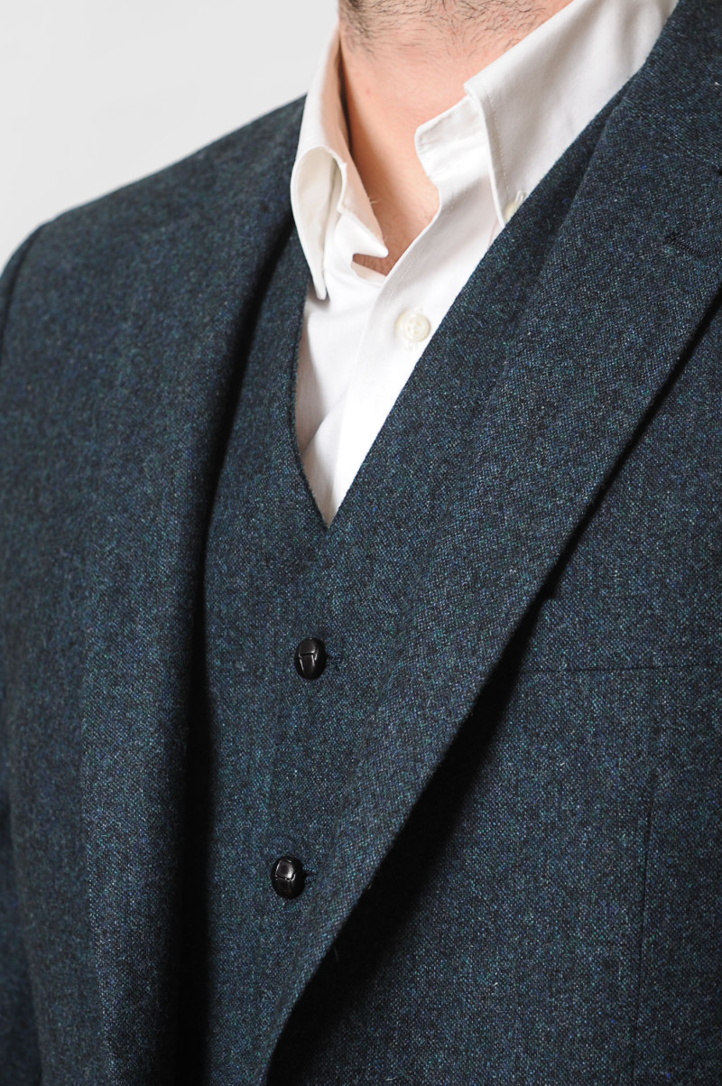 Tara Tweed Jacket Midnight Blue