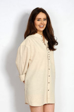 Claddagh Women’s Grandfather Shirt Oatmeal